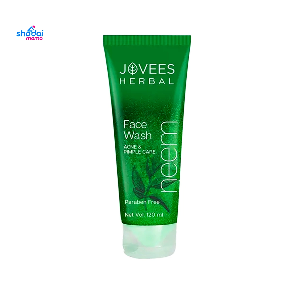 Jovees Herbal Natural Neem Face Wash - 120ml